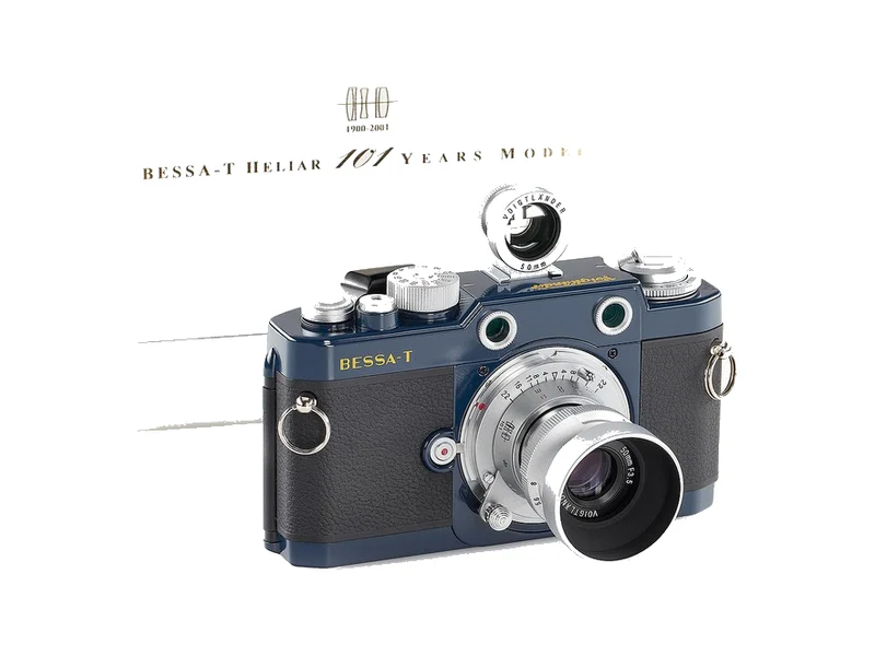 Voigtlander Bessa T '101 years' (blue)
