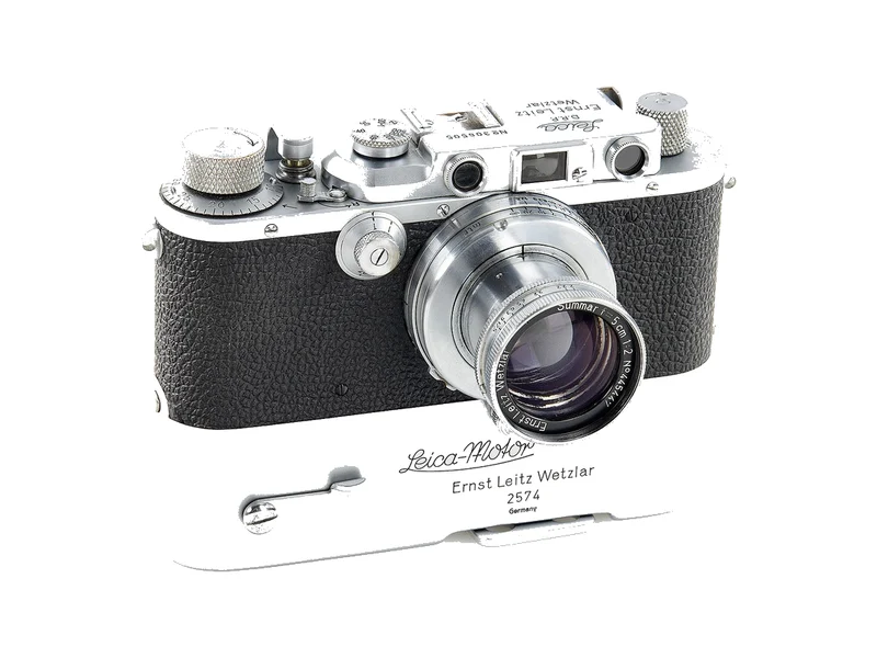 Leica III (Mod.F) with motor