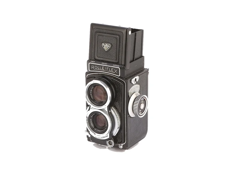 Rolleiflex 4x4 Post-War Baby (black)