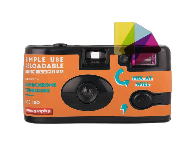 Lomography Simple Use Reloadable LomoChrome Turquoise