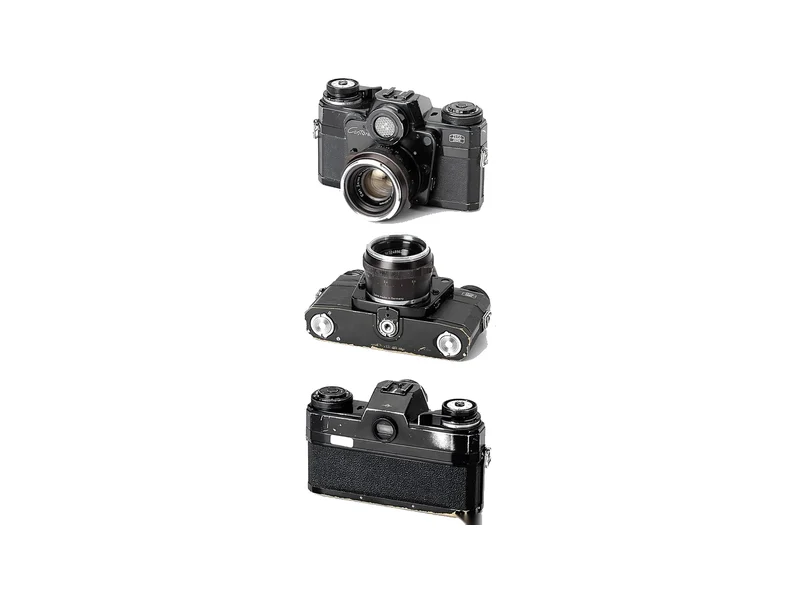 Zeiss Contarex I 'Bullauge Bullseye' (10.2401) black