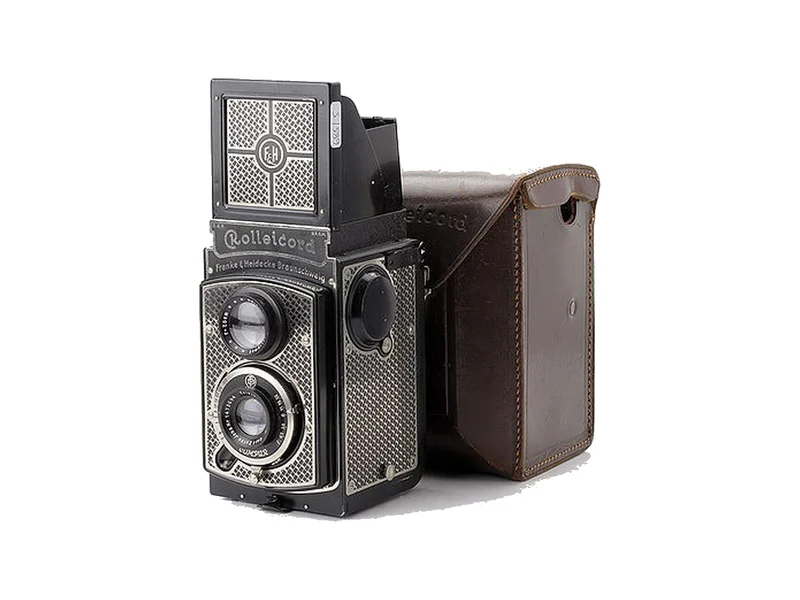 Rolleicord I 'Tapeten' (Wallpapered)