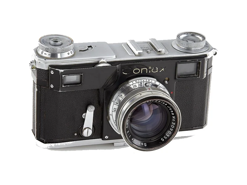 Zeiss Contax II (Jena Contax, black face)
