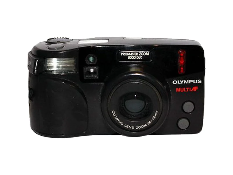 Olympus Superzoom 110 (Infinity SuperZoom 3000 DLX / Promaster Zoom 3000 DXL / OZ 110 Zoom) Quartzdate