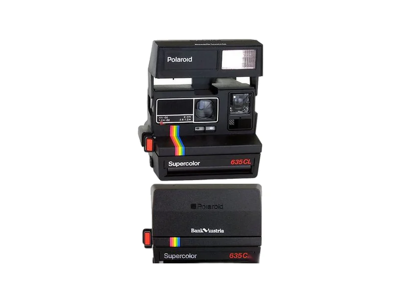 Polaroid Supercolor 635 CL Bank Austria