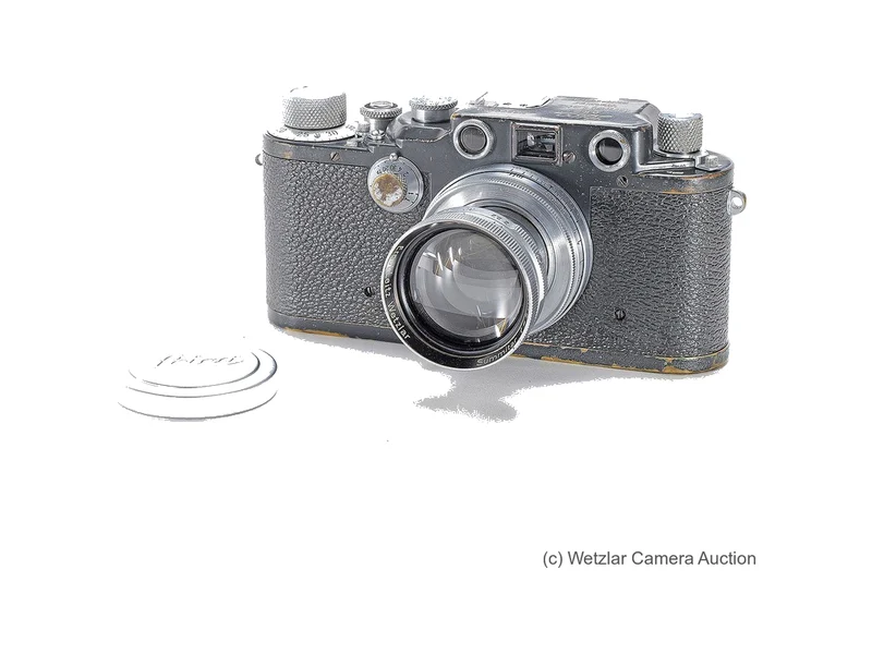Leica IIIc Luftwaffen-Eigentum grey
