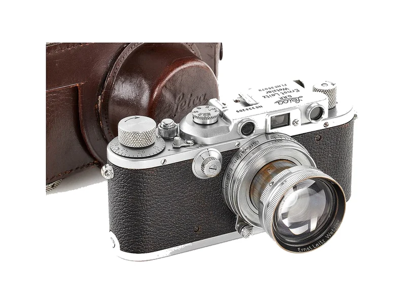 Leica III (Mod.F) chrome 'Luftwaffen-Eigentum'